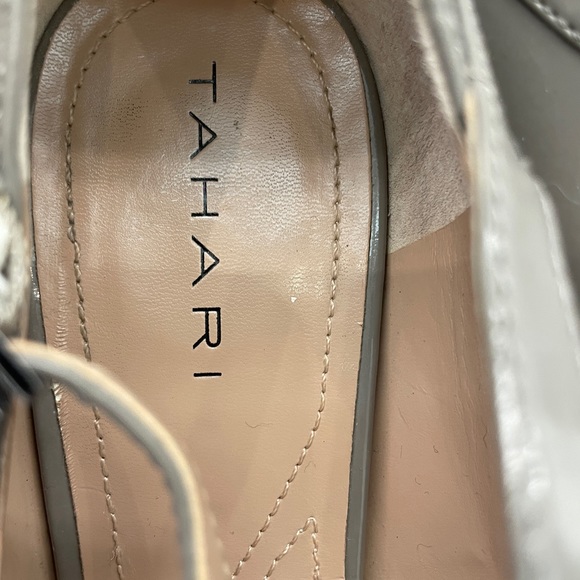 Tahari Grey Patent Heels - Picture 6 of 11